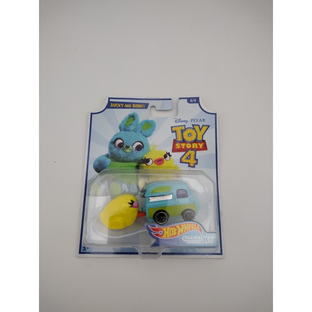 2019 Hot Wheels Toy Story 4 DUCKY AND BUNNY Character Cars Disney Diecast Car #8